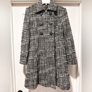 Tweed, Double-Breasted, Peacoat